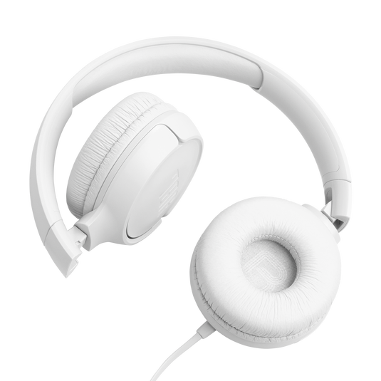 JBL Tune 520C USB-C - White - Hi-Res wired on-ear headphones - Detailshot 3 image number null